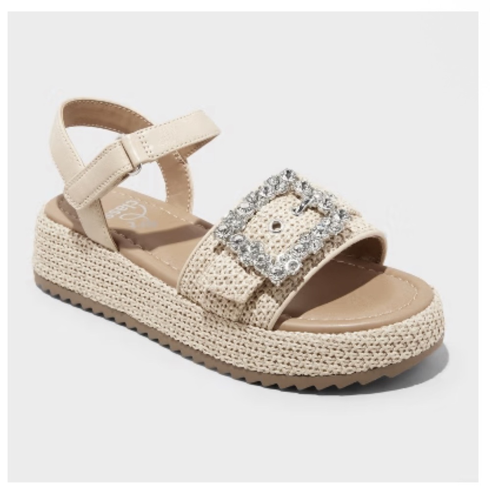 Girls Kids' Zinnia Platform Sandals - art class™ Beige